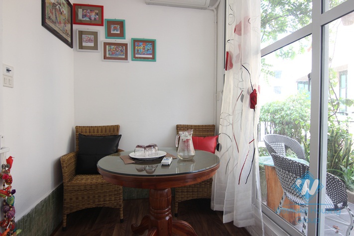 Bright rooftop apartment rental in Dong Da, Hanoi